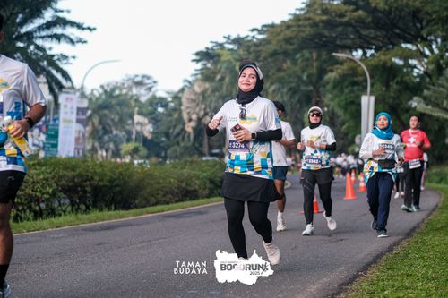 Race photo from Taman Budaya x BOGORUN 2025