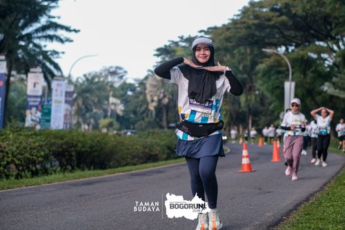 Race photo from Taman Budaya x BOGORUN 2025