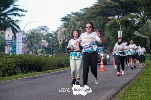 Race photo from Taman Budaya x BOGORUN 2025