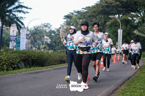 Race photo from Taman Budaya x BOGORUN 2025