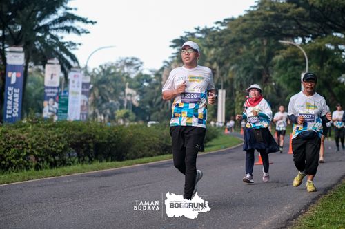 Race photo from Taman Budaya x BOGORUN 2025