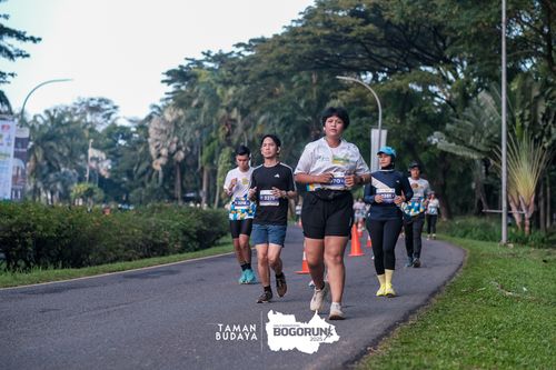 Race photo from Taman Budaya x BOGORUN 2025