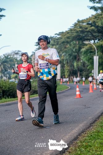 Race photo from Taman Budaya x BOGORUN 2025