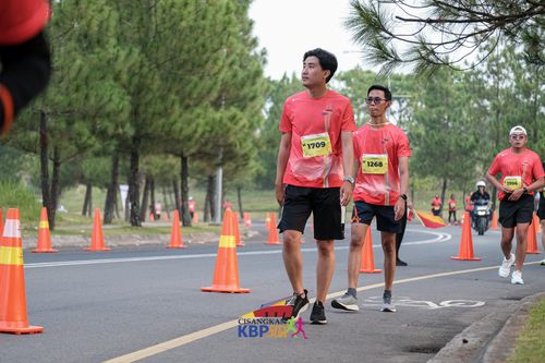 Race photo from CISANGKAN KBP CITY RUN 2025