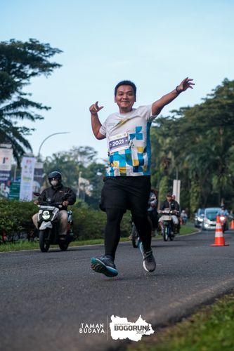 Race photo from Taman Budaya x BOGORUN 2025