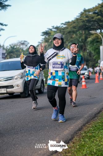 Race photo from Taman Budaya x BOGORUN 2025