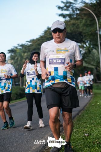 Race photo from Taman Budaya x BOGORUN 2025