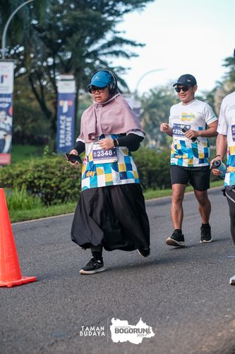 Race photo from Taman Budaya x BOGORUN 2025