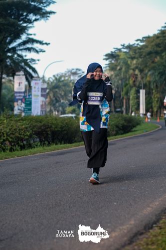 Race photo from Taman Budaya x BOGORUN 2025