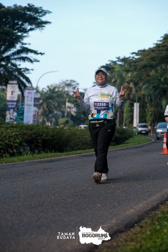 Race photo from Taman Budaya x BOGORUN 2025