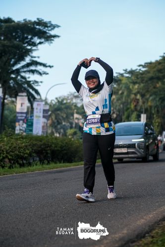 Race photo from Taman Budaya x BOGORUN 2025