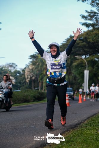 Race photo from Taman Budaya x BOGORUN 2025