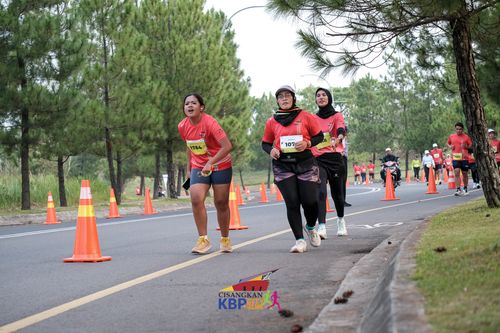 Race photo from CISANGKAN KBP CITY RUN 2025
