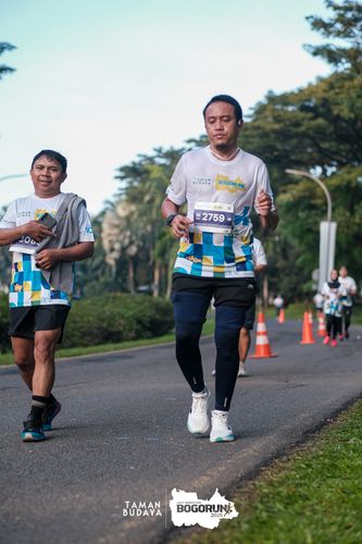 Race photo from Taman Budaya x BOGORUN 2025