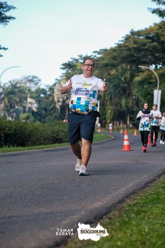 Race photo from Taman Budaya x BOGORUN 2025