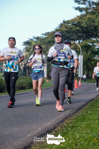 Race photo from Taman Budaya x BOGORUN 2025