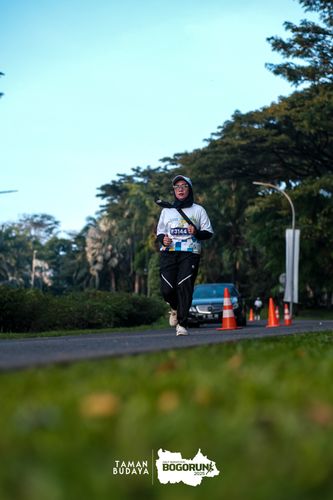 Race photo from Taman Budaya x BOGORUN 2025
