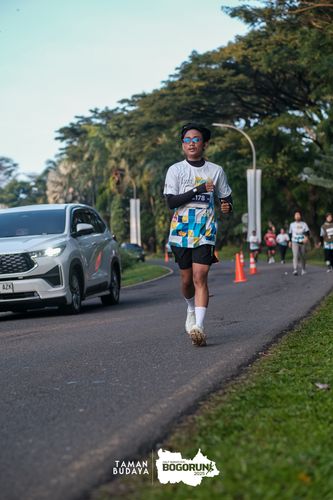 Race photo from Taman Budaya x BOGORUN 2025