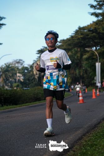Race photo from Taman Budaya x BOGORUN 2025