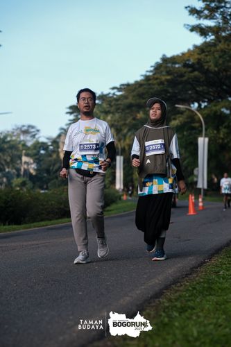 Race photo from Taman Budaya x BOGORUN 2025