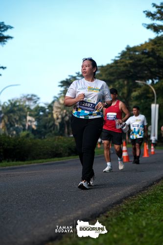 Race photo from Taman Budaya x BOGORUN 2025