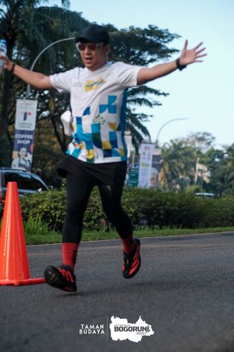 Race photo from Taman Budaya x BOGORUN 2025