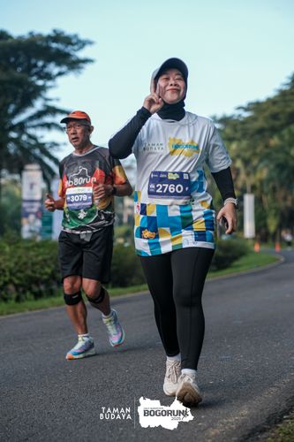 Race photo from Taman Budaya x BOGORUN 2025