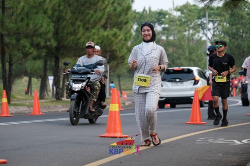 Race photo from CISANGKAN KBP CITY RUN 2025