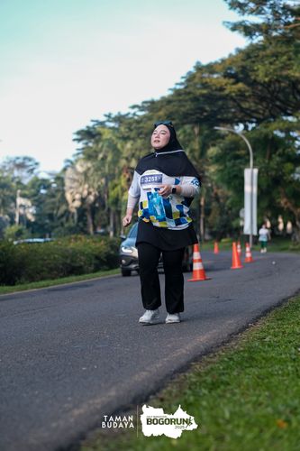 Race photo from Taman Budaya x BOGORUN 2025