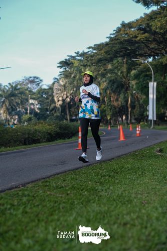 Race photo from Taman Budaya x BOGORUN 2025