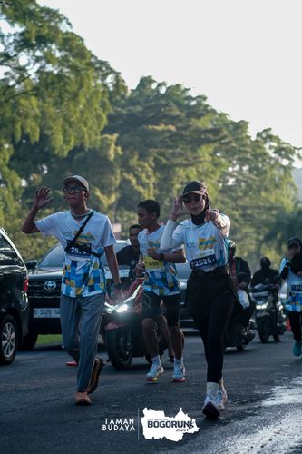 Race photo from Taman Budaya x BOGORUN 2025