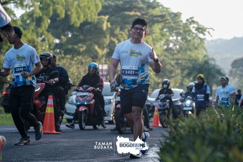 Race photo from Taman Budaya x BOGORUN 2025