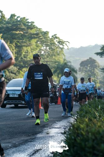 Race photo from Taman Budaya x BOGORUN 2025