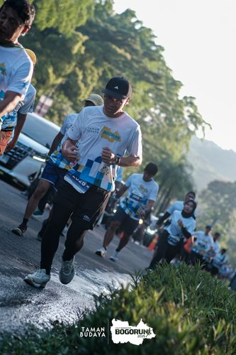 Race photo from Taman Budaya x BOGORUN 2025