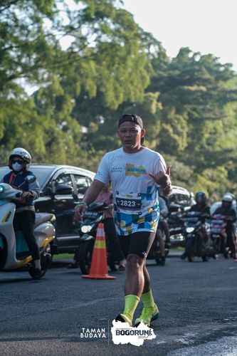 Race photo from Taman Budaya x BOGORUN 2025