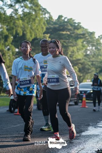 Race photo from Taman Budaya x BOGORUN 2025