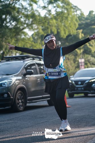 Race photo from Taman Budaya x BOGORUN 2025