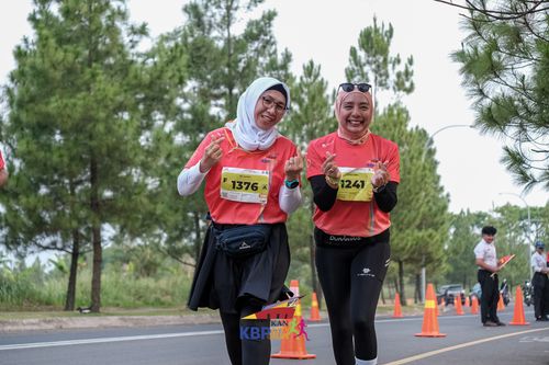 Race photo from CISANGKAN KBP CITY RUN 2025