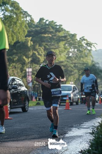 Race photo from Taman Budaya x BOGORUN 2025