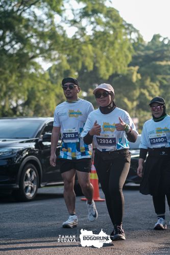 Race photo from Taman Budaya x BOGORUN 2025