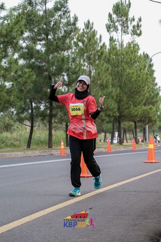 Race photo from CISANGKAN KBP CITY RUN 2025