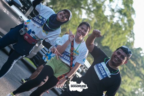 Race photo from Taman Budaya x BOGORUN 2025