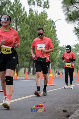 Race photo from CISANGKAN KBP CITY RUN 2025