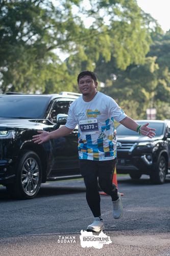 Race photo from Taman Budaya x BOGORUN 2025