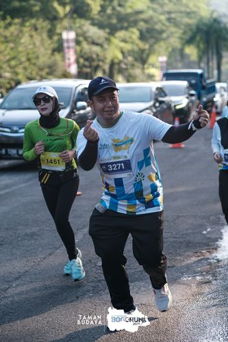 Race photo from Taman Budaya x BOGORUN 2025