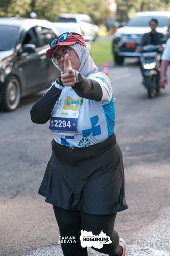 Race photo from Taman Budaya x BOGORUN 2025