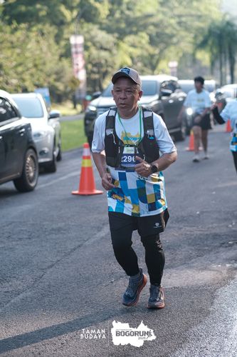 Race photo from Taman Budaya x BOGORUN 2025