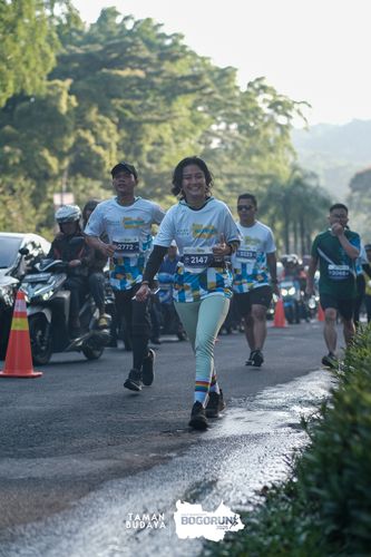 Race photo from Taman Budaya x BOGORUN 2025