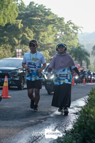 Race photo from Taman Budaya x BOGORUN 2025