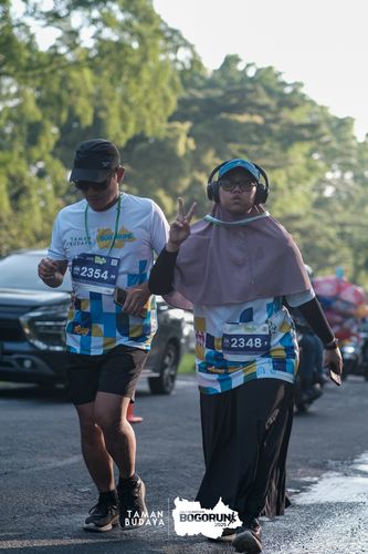 Race photo from Taman Budaya x BOGORUN 2025